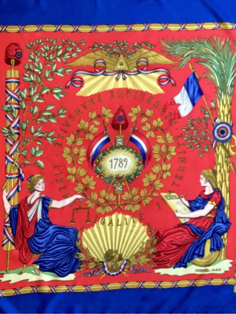 Hermes vintage silk “1789”